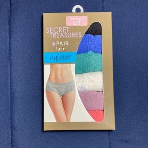 Lace Hipster Underwear Large